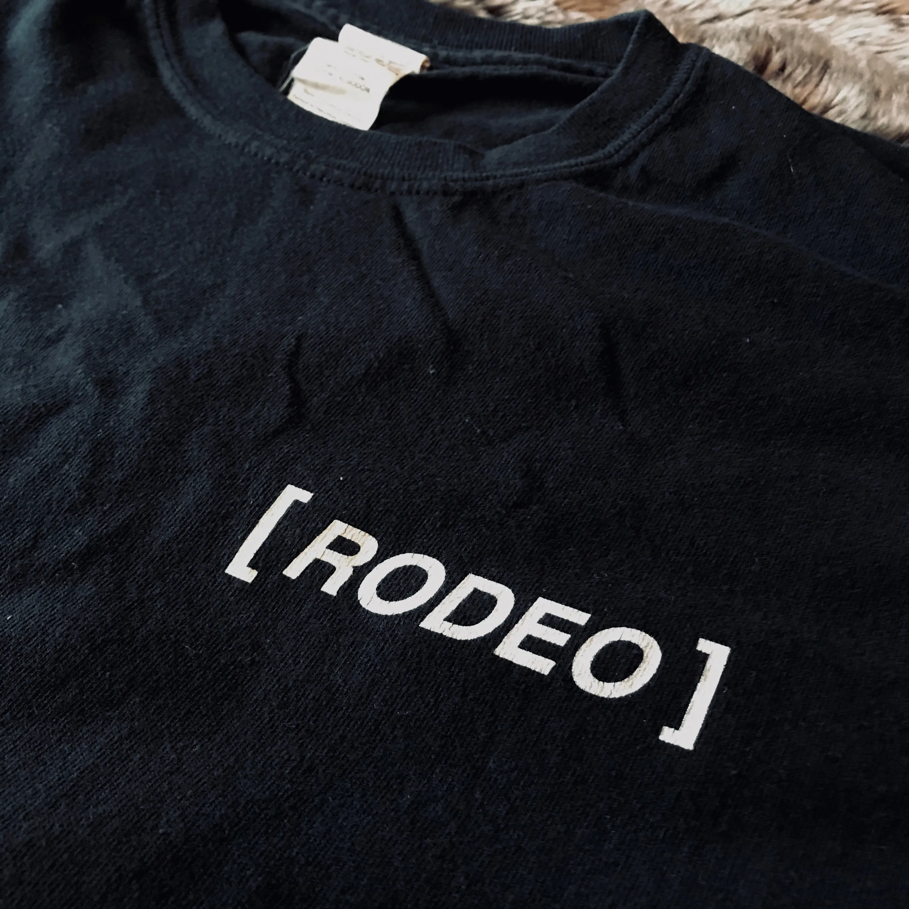 2015 Rodeo Album Tee Black