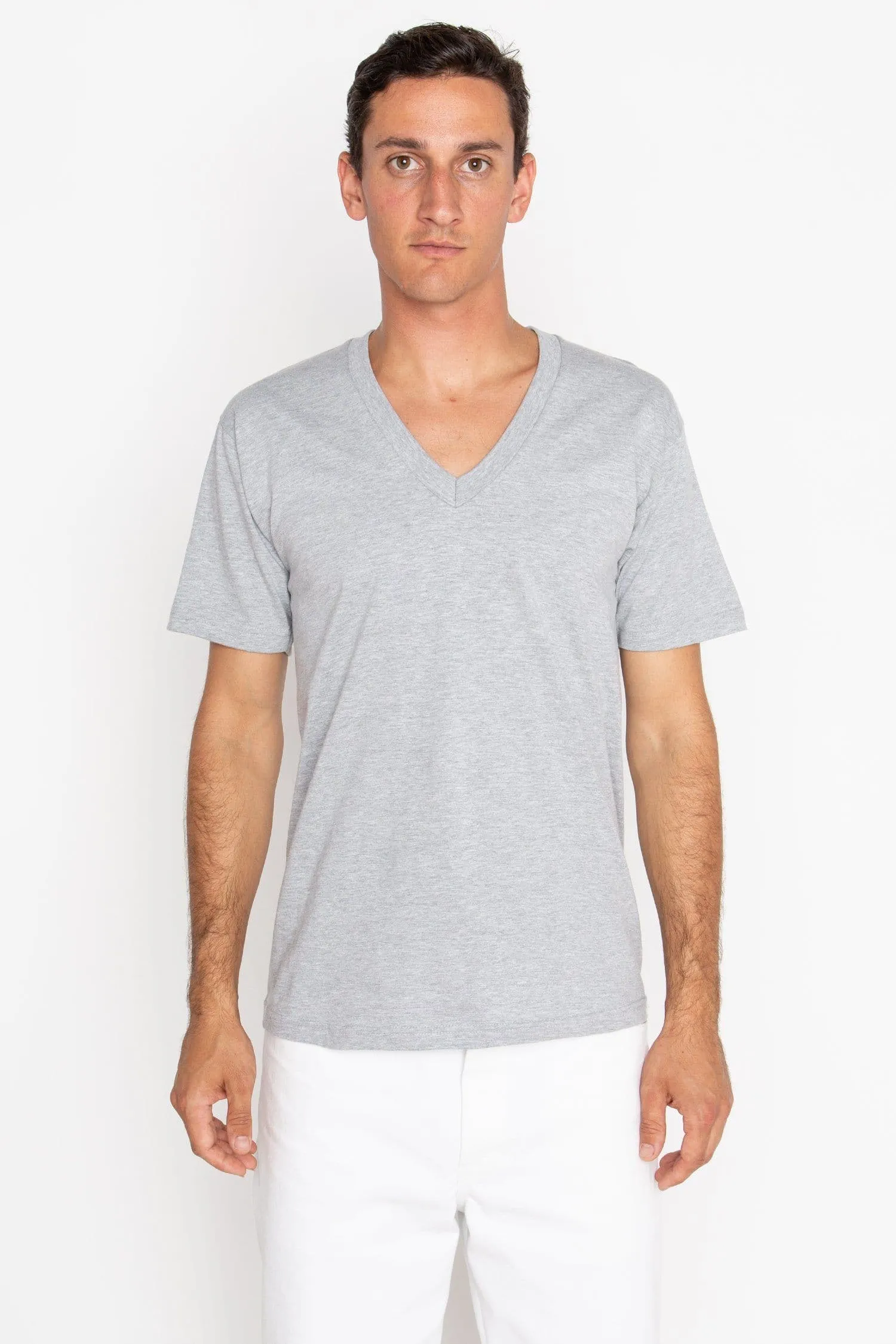 24056 - Fine Jersey V-Neck T-Shirt