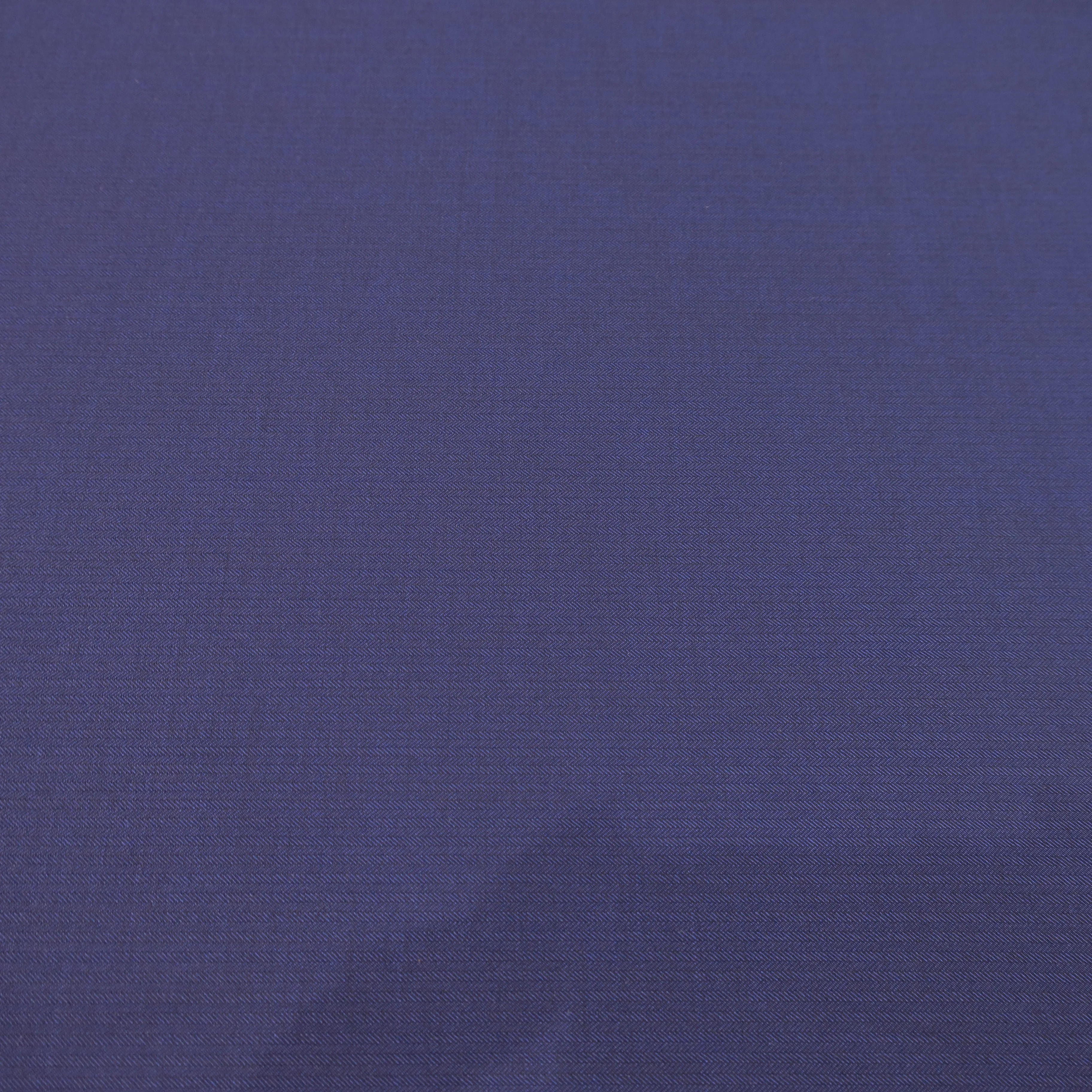 3.50 YDS Medium Blue Plain Tasmanian Wool Loro Piana Fabric