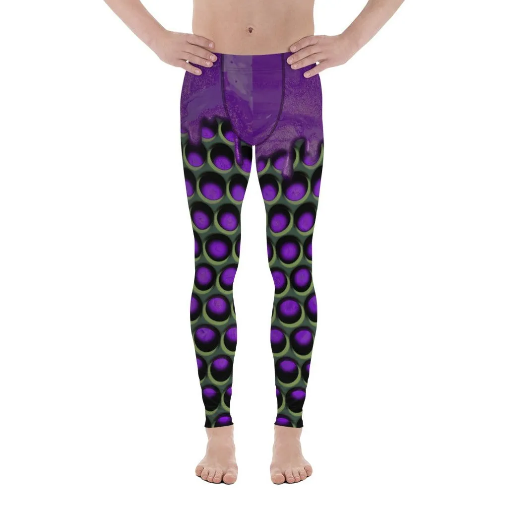 3D Industrial Print Men's Leggings