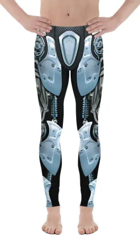 3D Robotic Men's Leggings