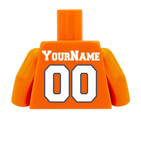 AFC American Football Jerseys - Custom Design Minifigure Torso