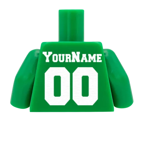 AFC American Football Jerseys - Custom Design Minifigure Torso