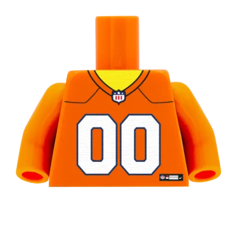 AFC American Football Jerseys - Custom Design Minifigure Torso