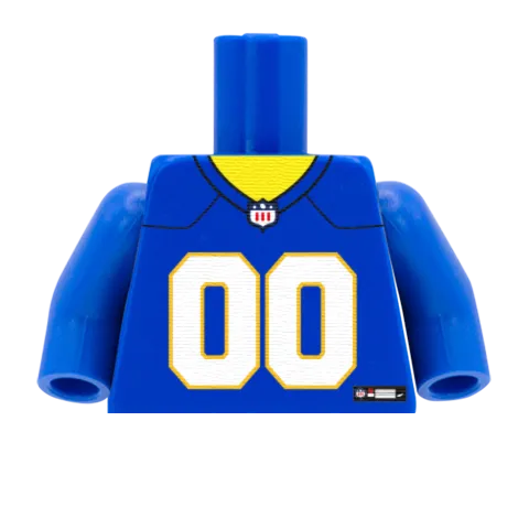 AFC American Football Jerseys - Custom Design Minifigure Torso