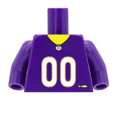 AFC American Football Jerseys - Custom Design Minifigure Torso