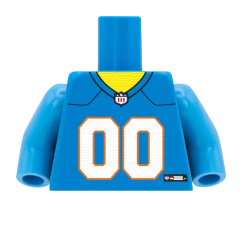 AFC American Football Jerseys - Custom Design Minifigure Torso