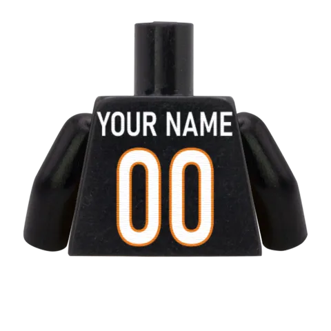 AFC American Football Jerseys - Custom Design Minifigure Torso