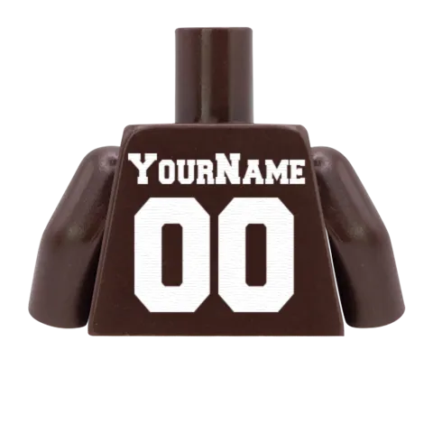 AFC American Football Jerseys - Custom Design Minifigure Torso