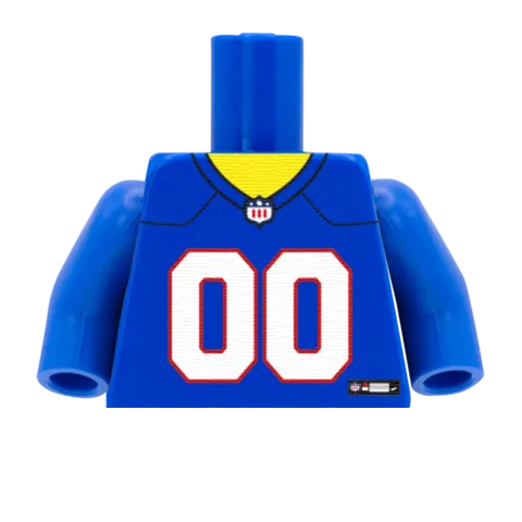 AFC American Football Jerseys - Custom Design Minifigure Torso