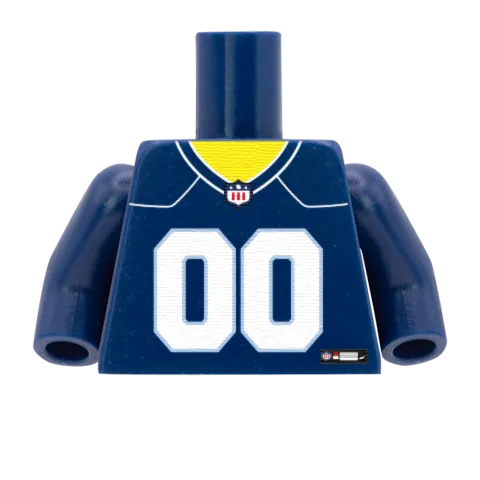 AFC American Football Jerseys - Custom Design Minifigure Torso