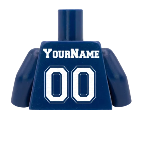 AFC American Football Jerseys - Custom Design Minifigure Torso