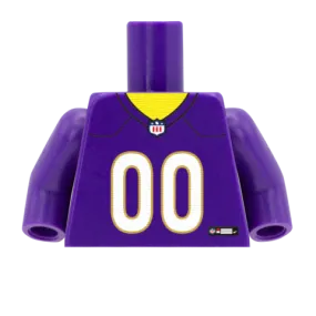 AFC American Football Jerseys - Custom Design Minifigure Torso