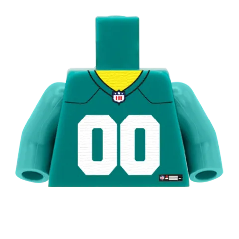 AFC American Football Jerseys - Custom Design Minifigure Torso