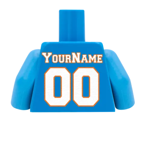 AFC American Football Jerseys - Custom Design Minifigure Torso