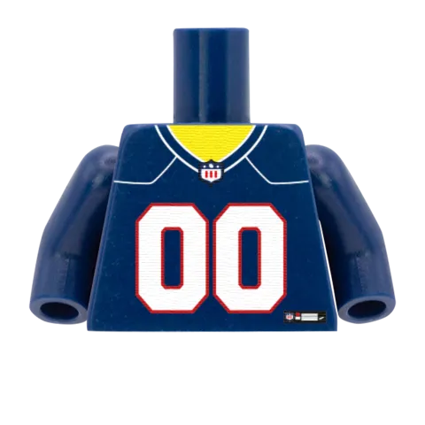 AFC American Football Jerseys - Custom Design Minifigure Torso