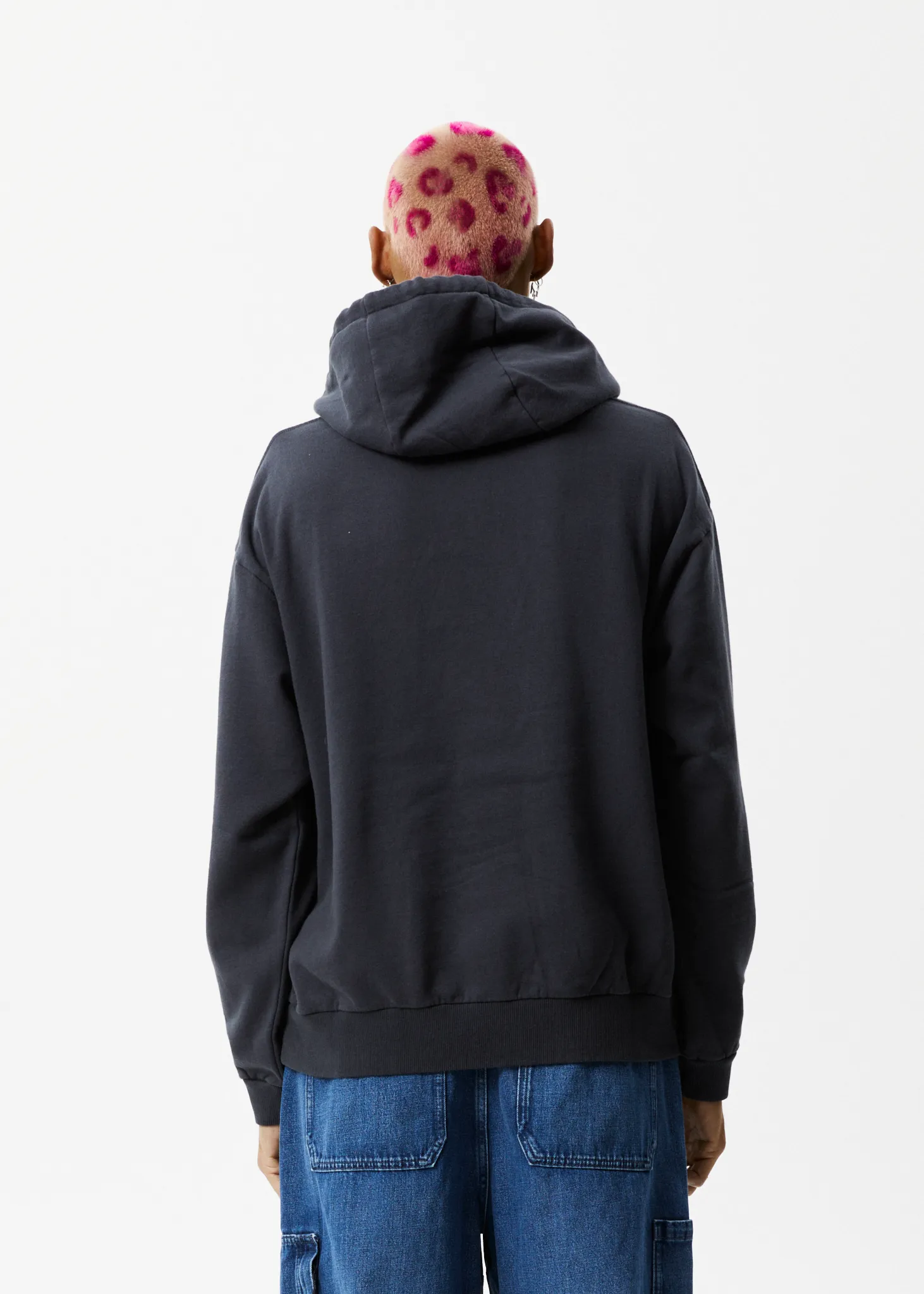 AFENDS Mens Bloom - Hoodie - Charcoal