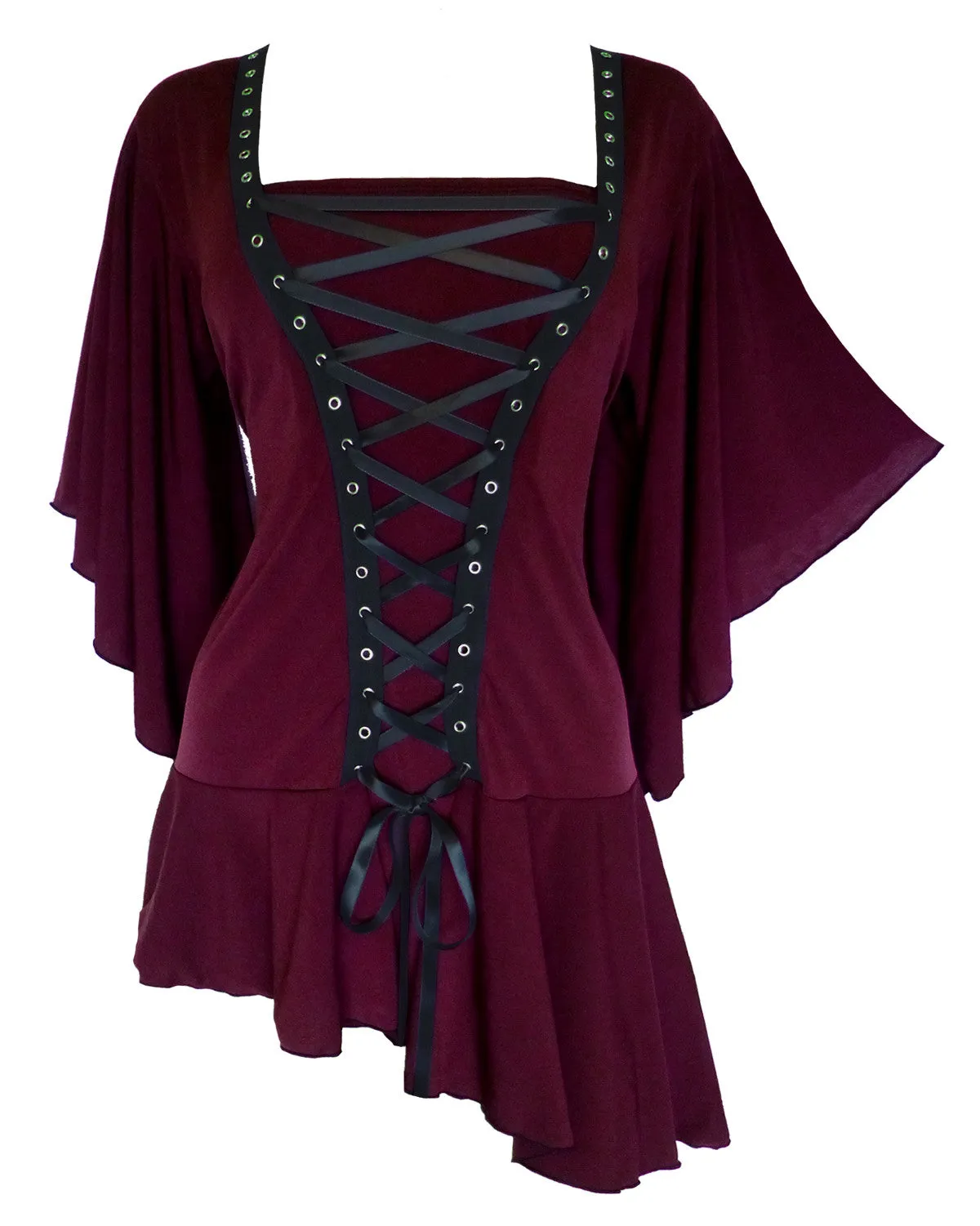 Alchemy Top in Garnet