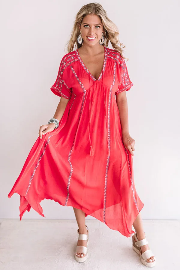 Amalfi Romance Babydoll Midi