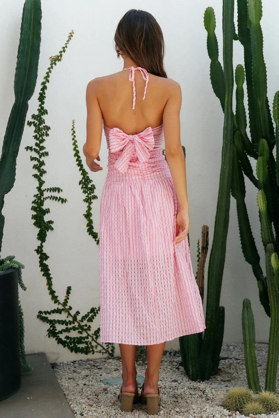 Aquila Maxi Dress Pink