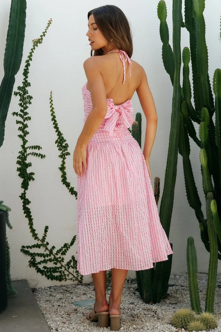 Aquila Maxi Dress Pink