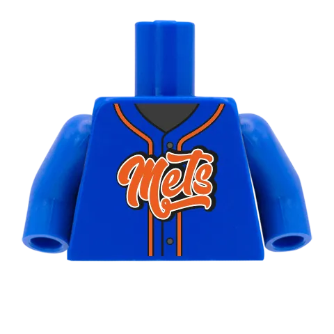 Baseball Shirt - Custom Design Minifigure Torso