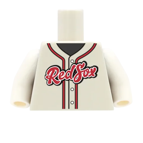 Baseball Shirt - Custom Design Minifigure Torso