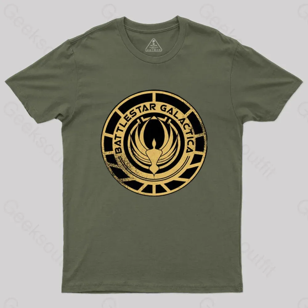 Battlestar Galactica Patch T-Shirt