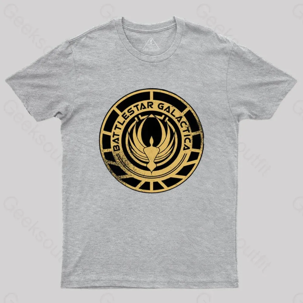 Battlestar Galactica Patch T-Shirt