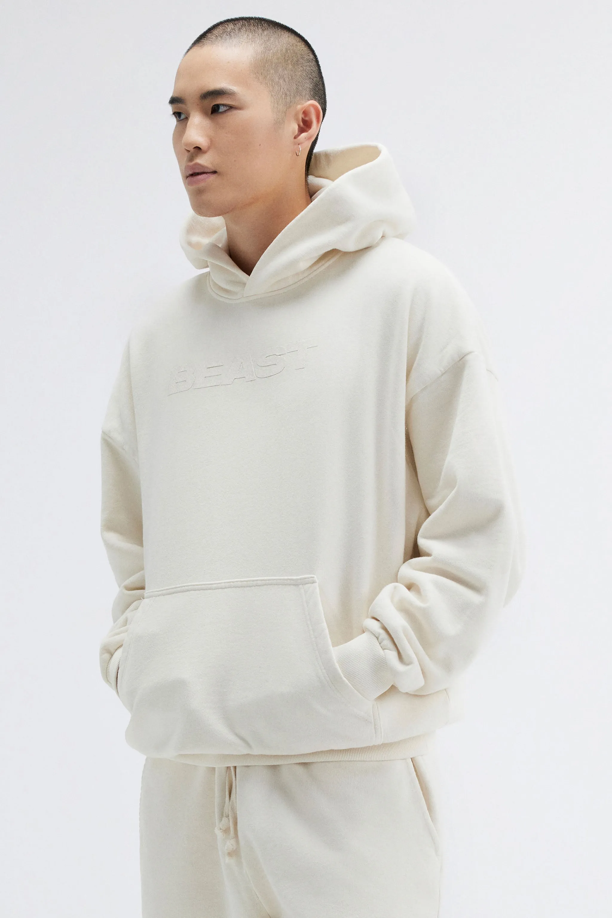 BEAST ORIGINALS HOODIE - OFF WHITE