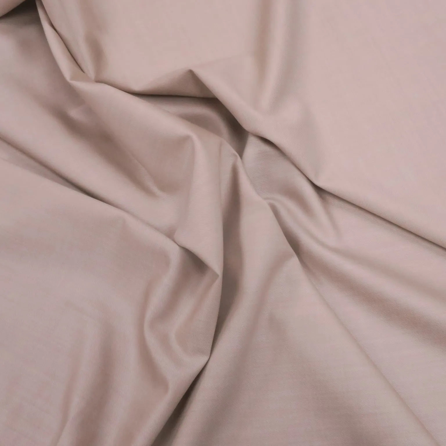 Beige Plain Solid 100% Superfine Australian Wool Ermenegildo Zegna Cloth Fabric