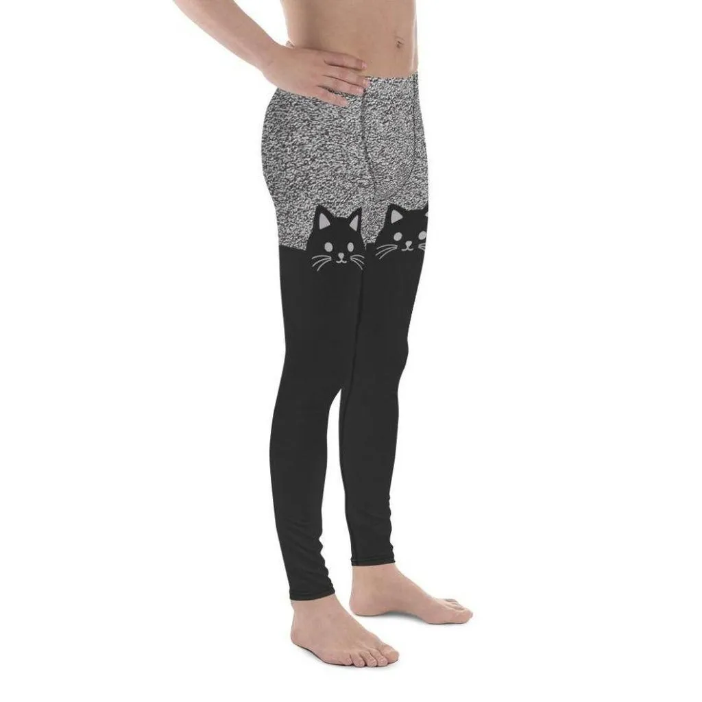 Black Kitty Men's Leggings