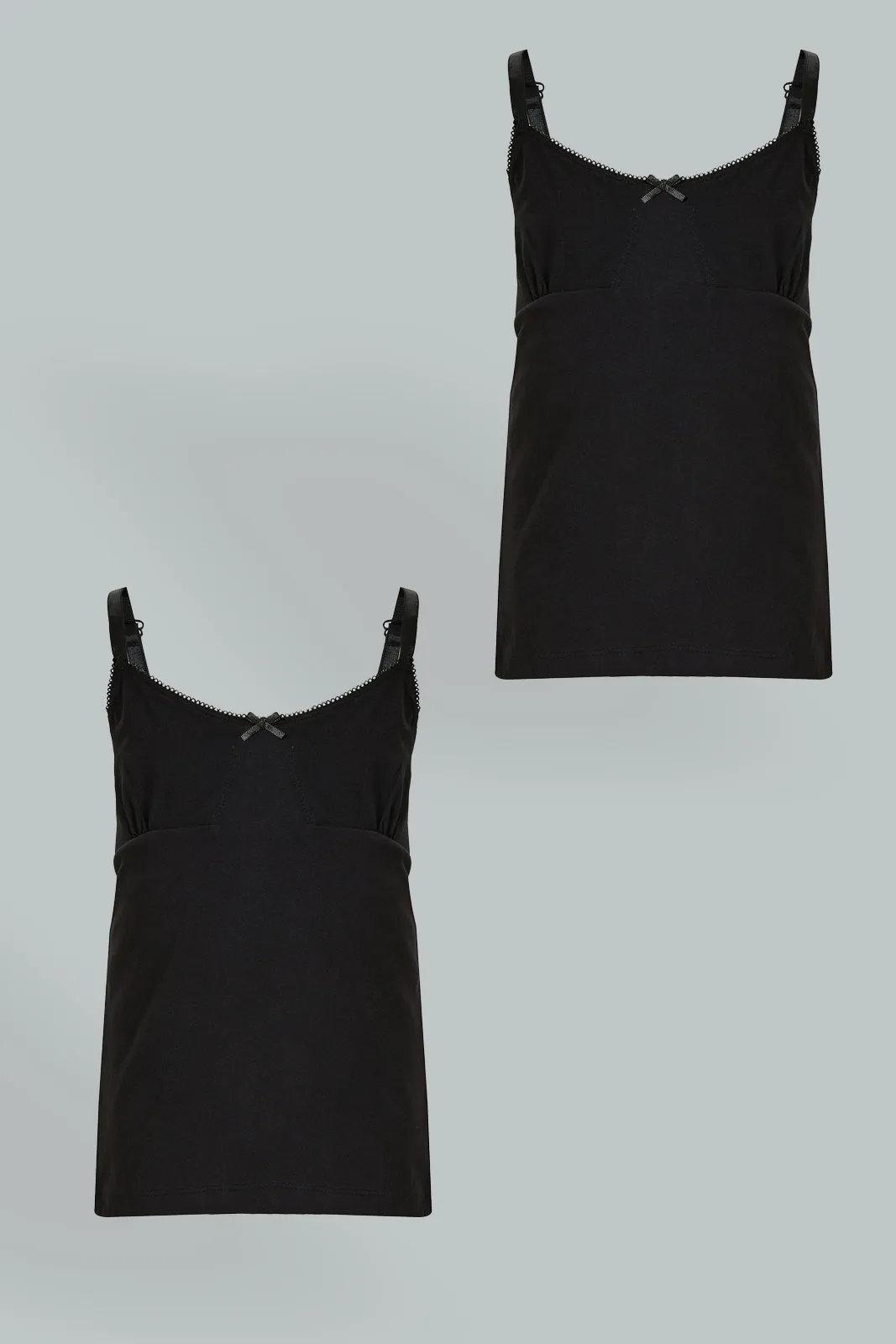 Black Vest ( Pack of 2)