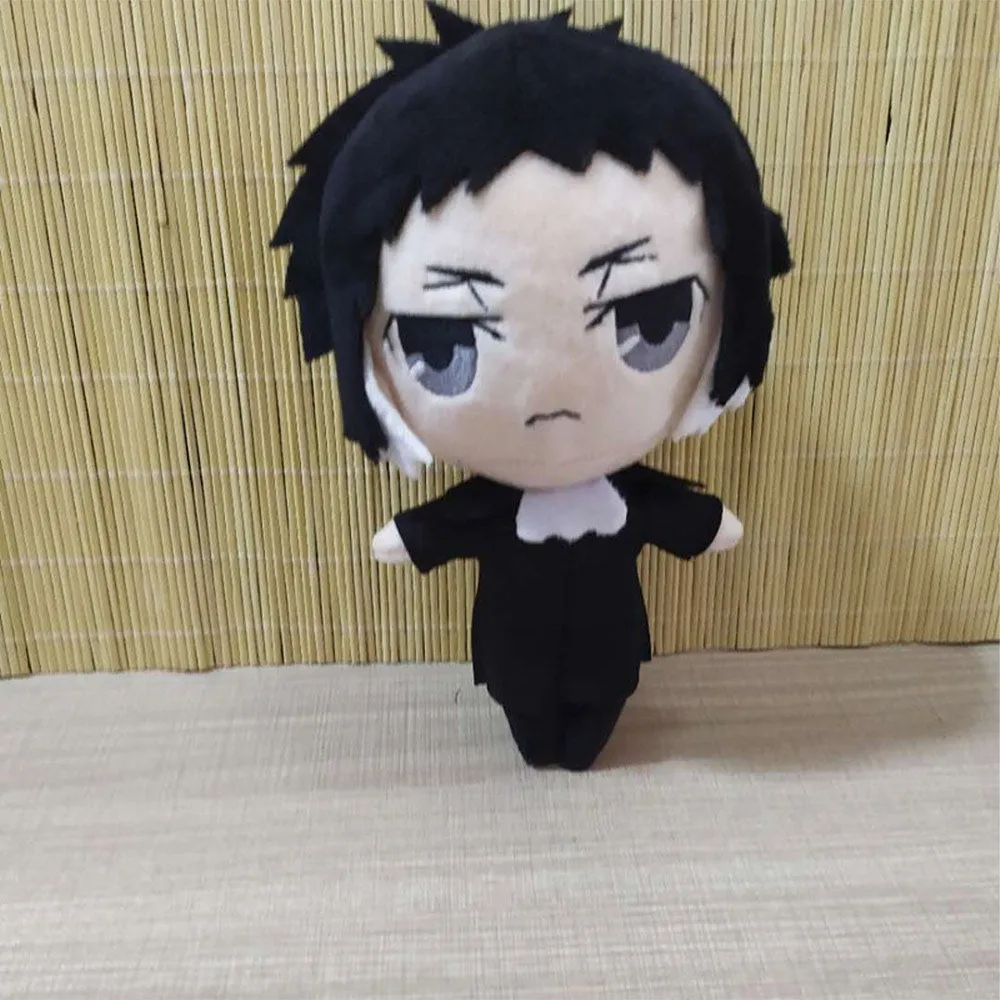 Bungou Stray Dogs 4th season Nakahara Chuuya dazai osamu Ryunosuke Akutagawa Cosplay Plush Toys Cartoon Soft Stuffed Dolls Mascot Birthday Xmas Gift