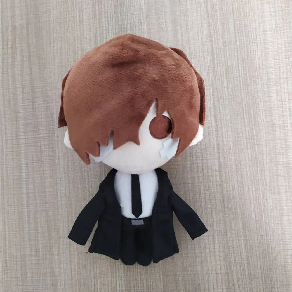 Bungou Stray Dogs 4th season Nakahara Chuuya dazai osamu Ryunosuke Akutagawa Cosplay Plush Toys Cartoon Soft Stuffed Dolls Mascot Birthday Xmas Gift