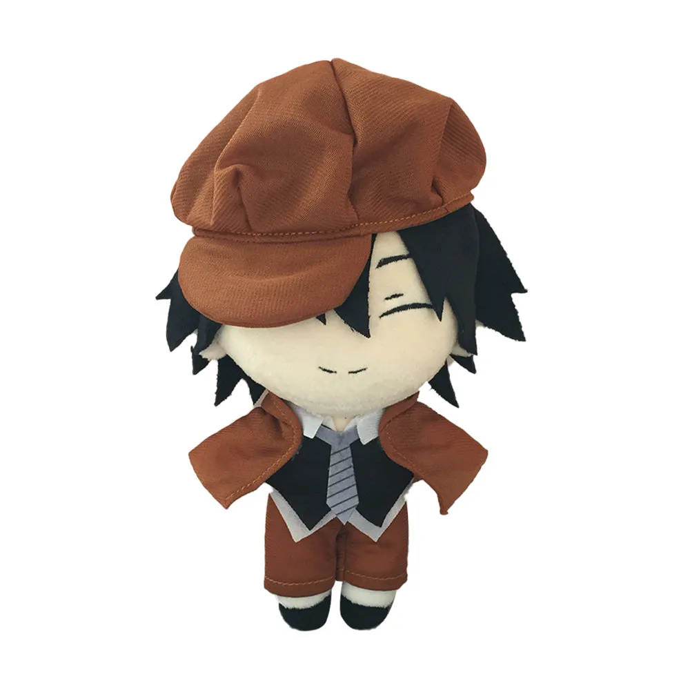 Bungou Stray Dogs 4th season Nakahara Chuuya dazai osamu Ryunosuke Akutagawa Cosplay Plush Toys Cartoon Soft Stuffed Dolls Mascot Birthday Xmas Gift