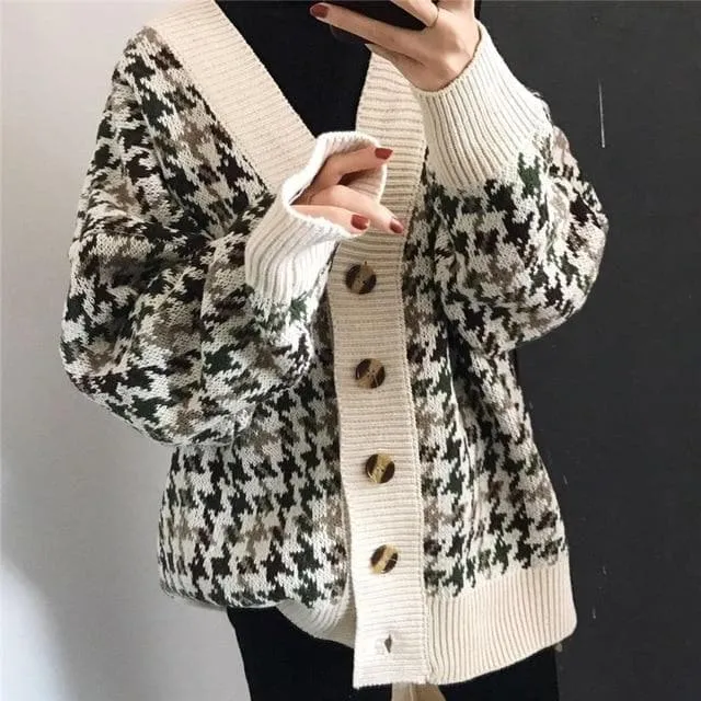 Buttoned Cardigan