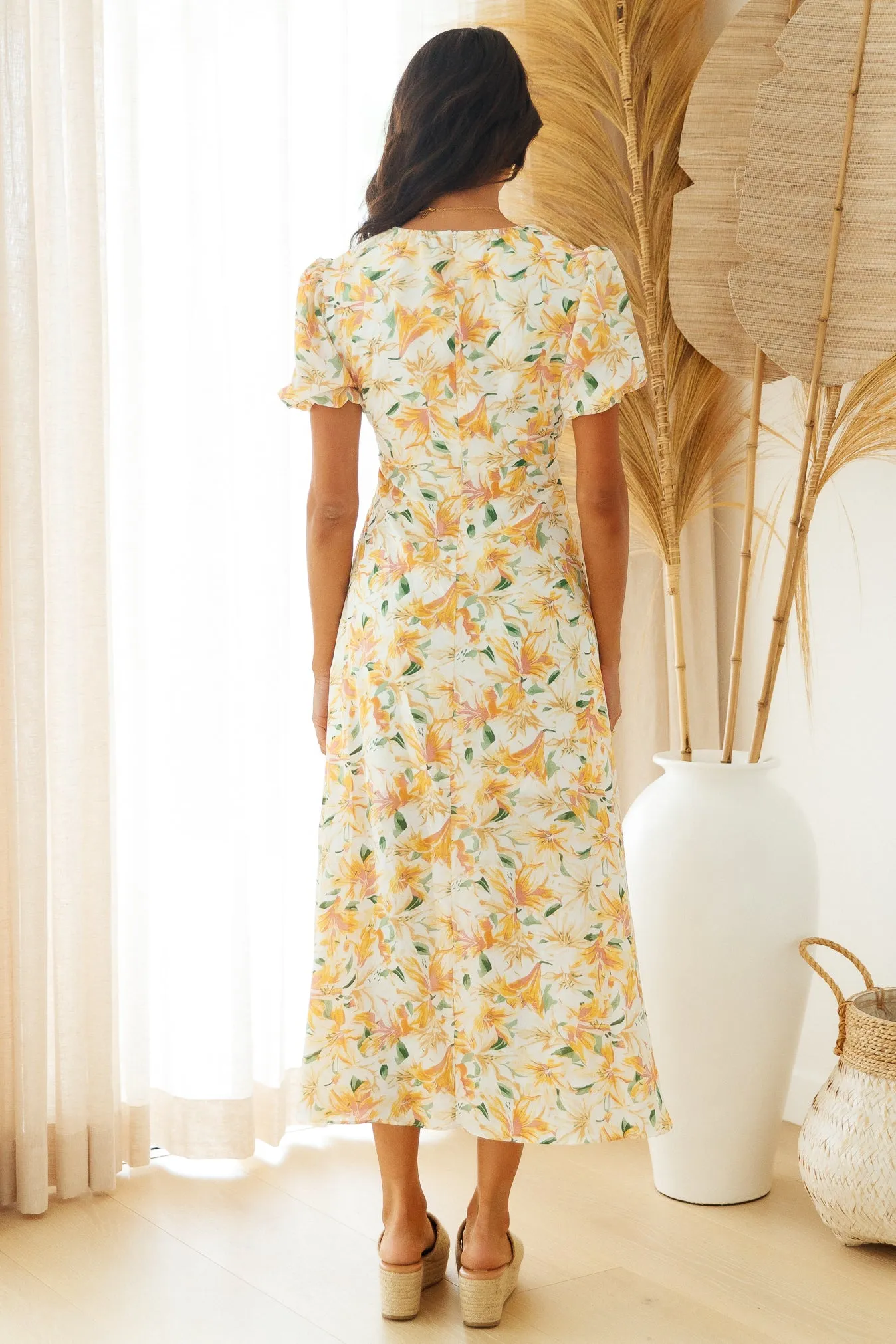 Calling My Name Maxi Dress Floral