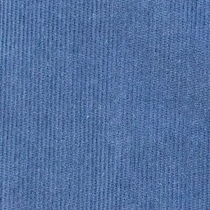 Corduroy Pearl Snap - Slate Blue