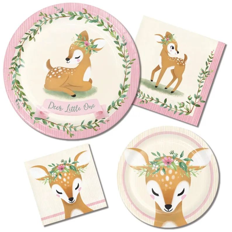 Deer Little One Dessert Plate