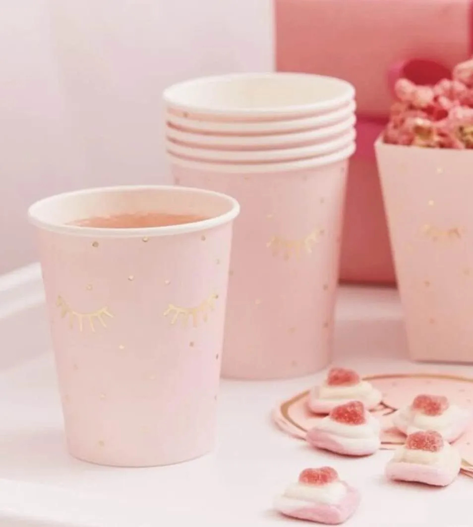 Eyelash Paper Cups