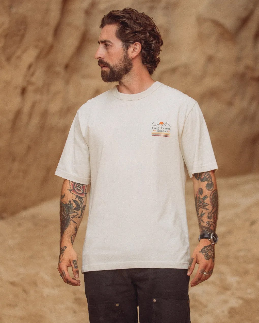 Field Tested Goods T-Shirt - Bone