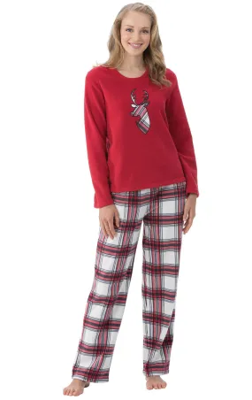 Fireside Fleece Women's Pajamas - Pet & Owner