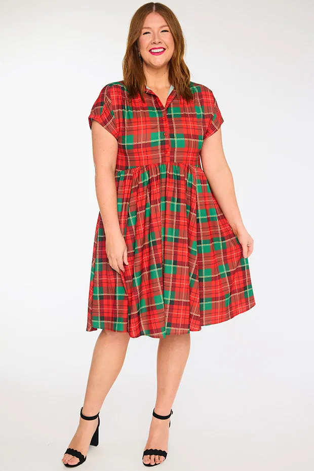 Frankie Tartan Christmas Dress