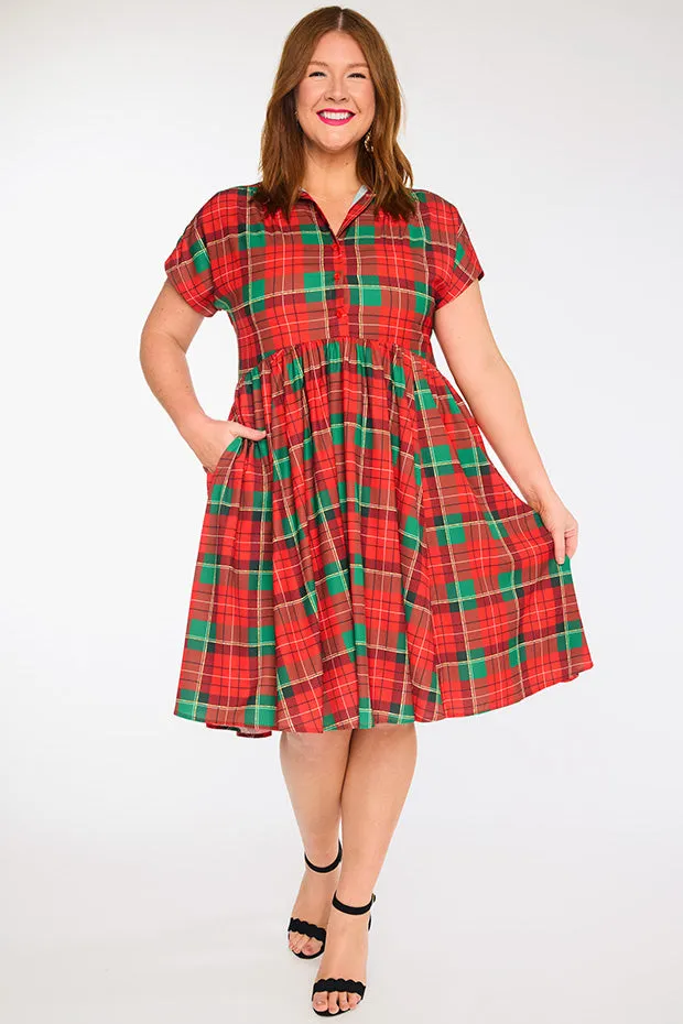 Frankie Tartan Christmas Dress