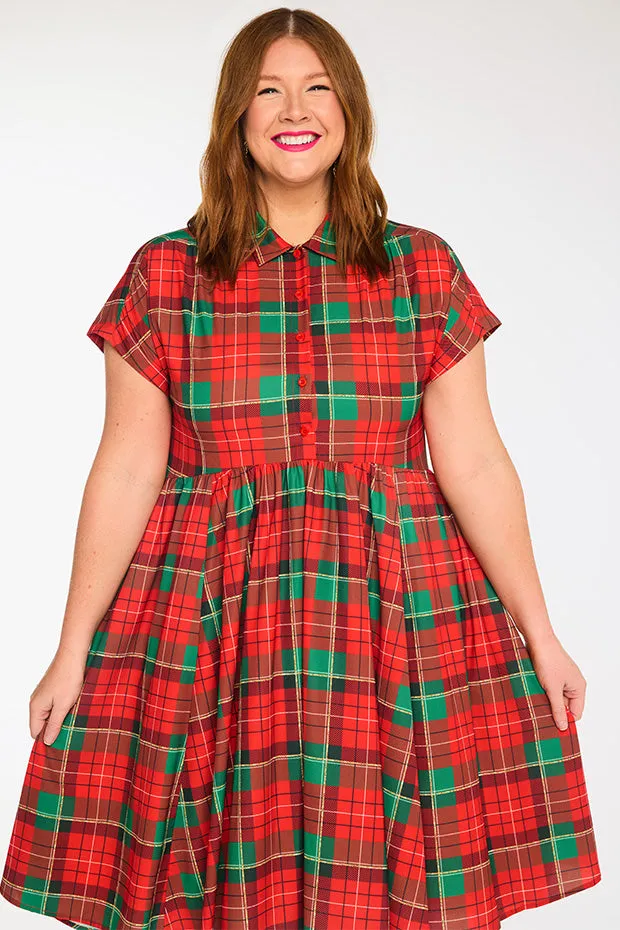 Frankie Tartan Christmas Dress