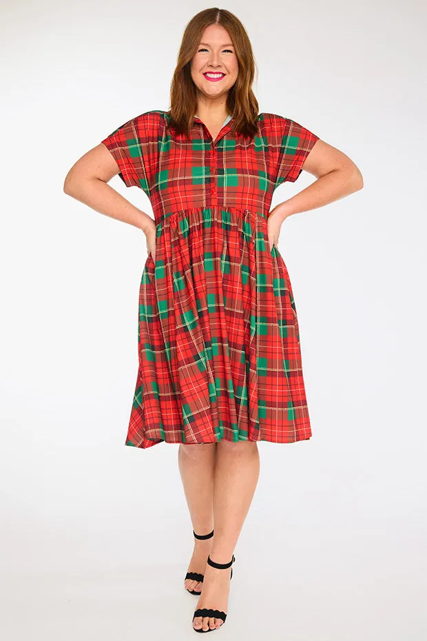 Frankie Tartan Christmas Dress