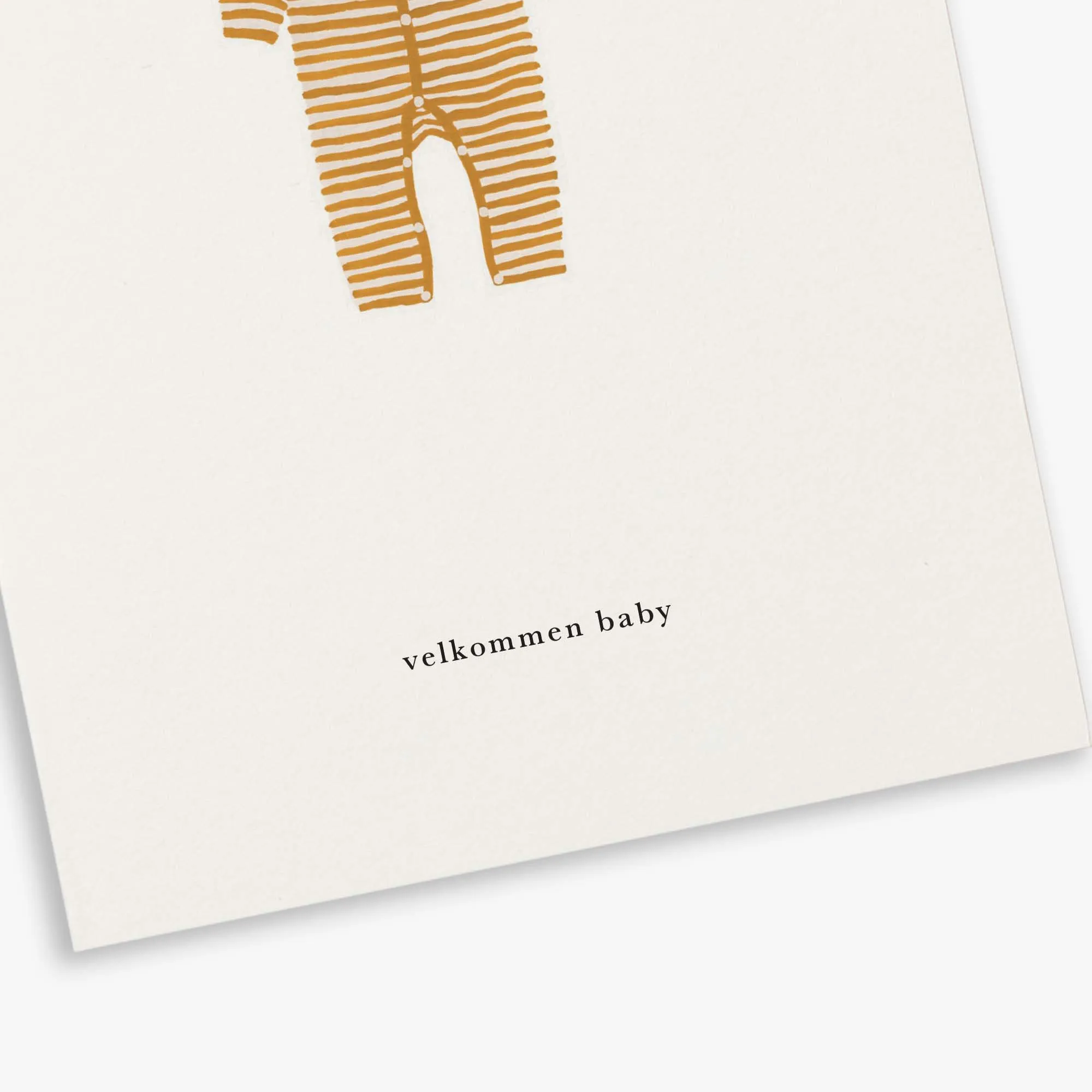 GREETING CARD // SPARKEDRAGT OKKER (DANISH)