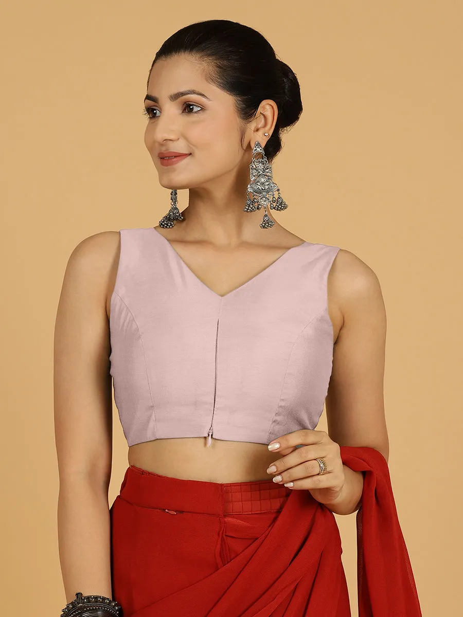 Hema x Rozaana |  Saree Blouse in Lilac