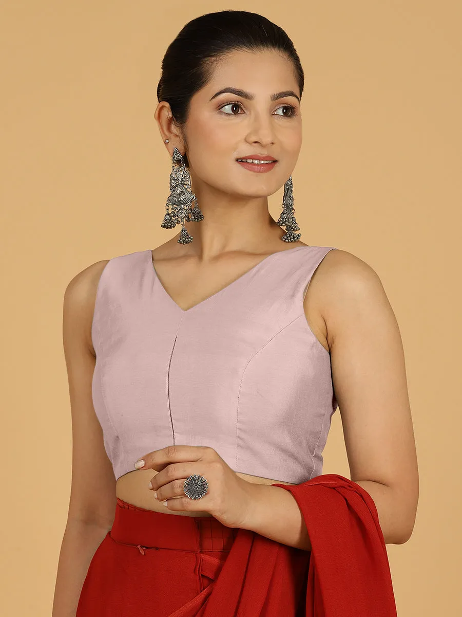 Hema x Rozaana |  Saree Blouse in Lilac